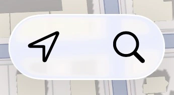 Search and navigate icons in SunCast