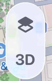 Map styles button in SunCast