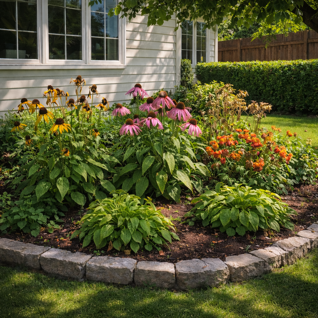 Healthy plants in their ideal light